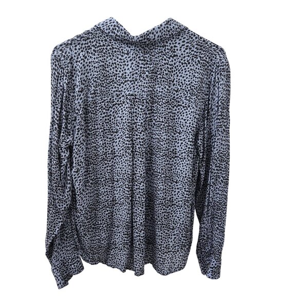 Rails Womens Button-Down Long-Sleeve Leopard Print Shirt S Lightweight & Comfort - Picture 2 of 13